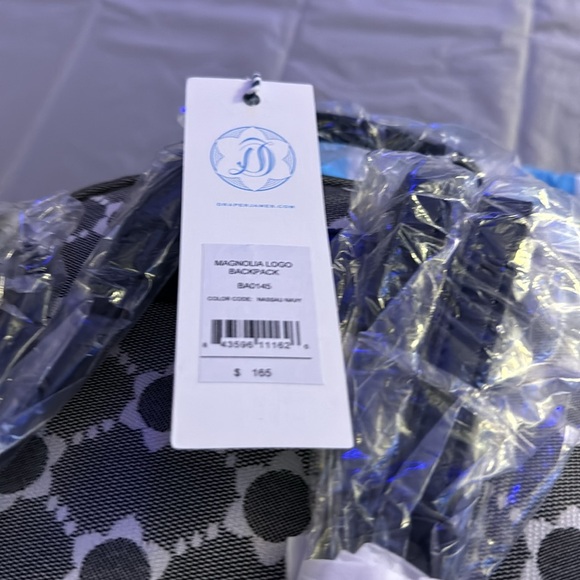 NWT Draper James Magnolia Logo Backpack - Picture 4 of 5